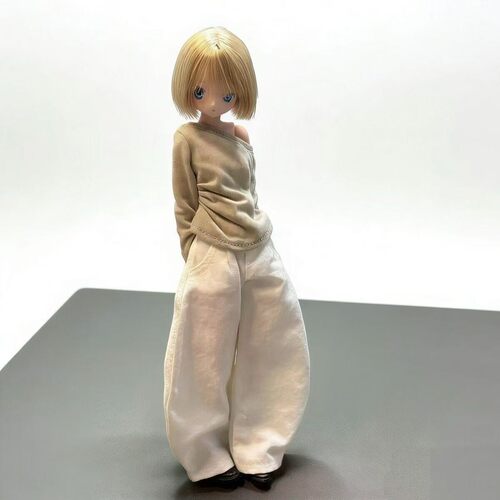 (仅娃衣)辣妹废土弯刀裤套装 Azone/ob22/blythe小布休闲新款套装