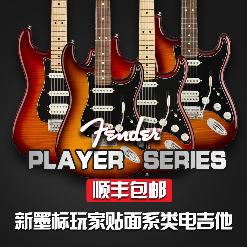 Fender芬达电吉他Player新墨标墨芬玩家 014-4552/53/4562/63 ST