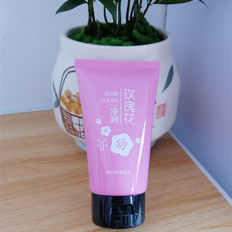 名蔻玫瑰花饱水净透洁面膏150g泡沫细腻丝滑水润洁净面部四季