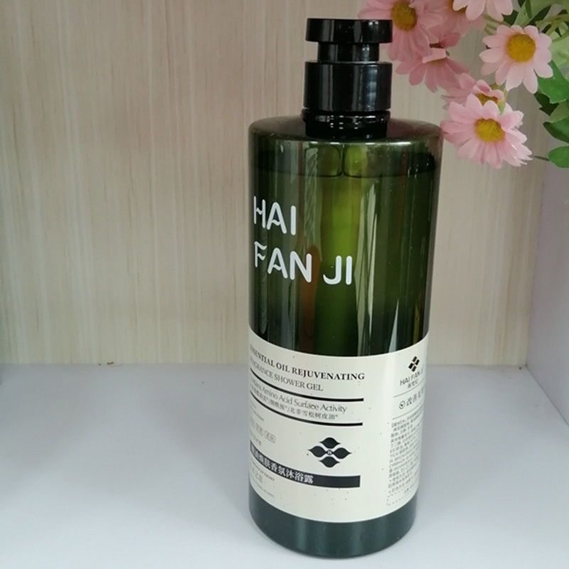 海梵纪精油焕肤香氛沐浴露800ml改善无光泽持久留香泡沫身体男女