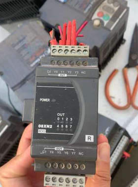 议价台达模块 DVP08XN21R 拆机功能包好！便宜出、不包邮