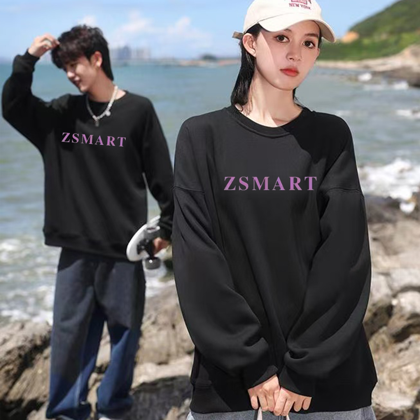 定制长袖秋冬智尚员工服装