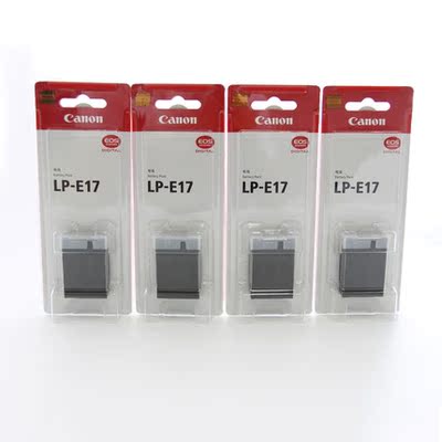 佳能原装 LP-E17 锂电池 EOS 750D 760D M3原装单反相机电池LPE17