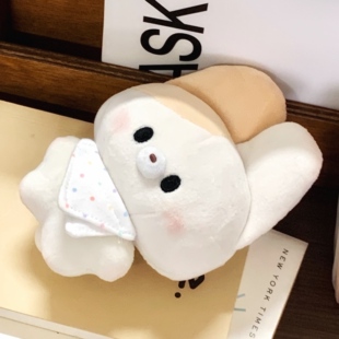 馒头猫布丁兔bubu可爱毛绒挂件原创正版玩具公仔包挂