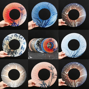 摆盘装饰花草刺身意境点缀菜品海鲜姿造摆件背景酒店三文鱼盘饰