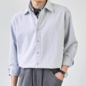 长袖 Liberty 休闲男女 春冬季 衬衫 Kostume 牛津纺