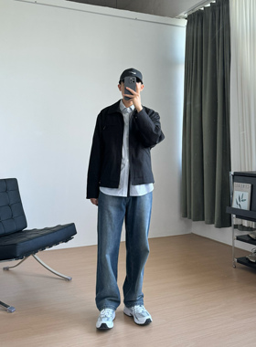 Liberty Kostume cleanfit短宽boxy底特律夹克外套男女国潮j97