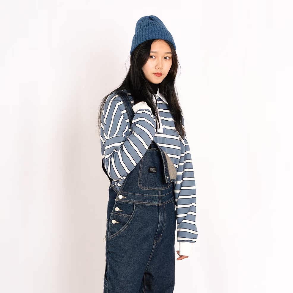 Liberty Kostume solar system Easy Washed Guochao Chaopai Autumn and winter cowboy lovers rompersin the Men's clothing, Casual pants  category - from Buy2taobao.com to provide professional Taobao agent buy service