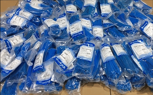 370 300 430 200 正宗Teflon进口华伟铁氟龙扎带高温四氟扎带100