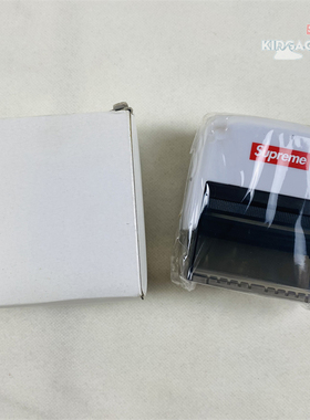 现货 supreme 18ss DON'T ASK ME 4 SHIT STAMP 便携印章图章