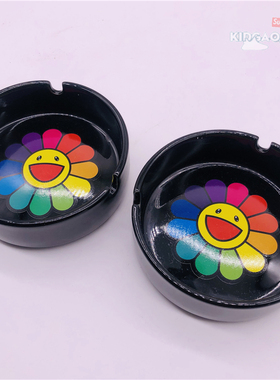 现货村上隆Complexcon洛杉矶展会KAIKAIKIKI限定烟灰缸