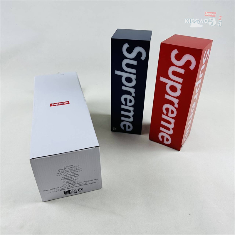 现货 supreme 23fw BOX LOGO LAMP 台灯床头灯装饰小夜灯