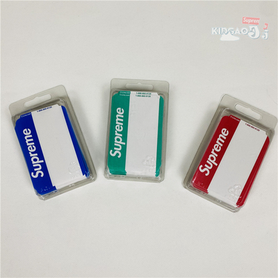 现货Supreme 20FW Name Badge Stickers (Pack of 100) 便签纸