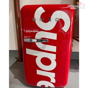 现货 Supreme/SMEG Mini Refrigerator 意大利迷你冰箱