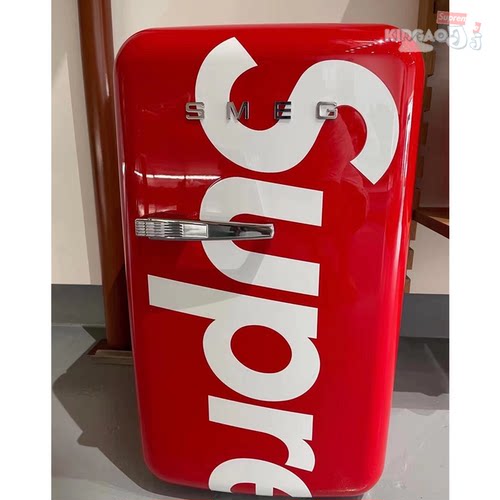 现货 Supreme/SMEG Mini Refrigerator 意大利迷你冰箱