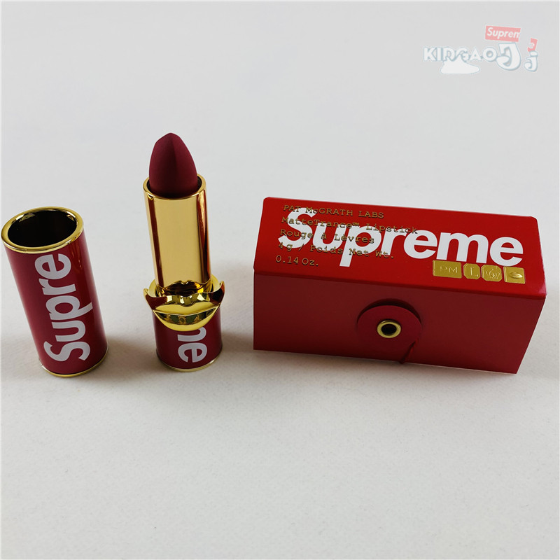 现货 Supreme 20FW Pat McGrath Labs Lipstick 联名哑光唇膏口红