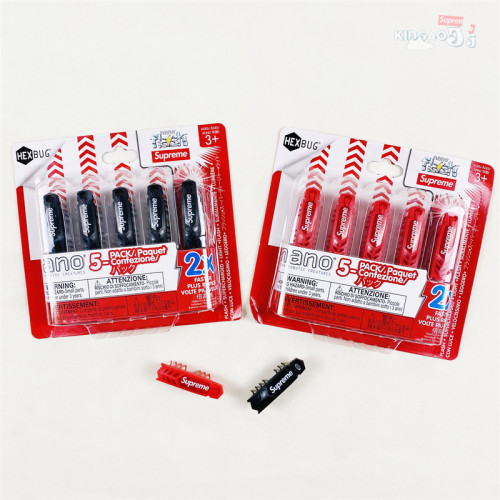 现货 Supreme 21FW HEXBUG nano flash (5 Pack) 电动小强