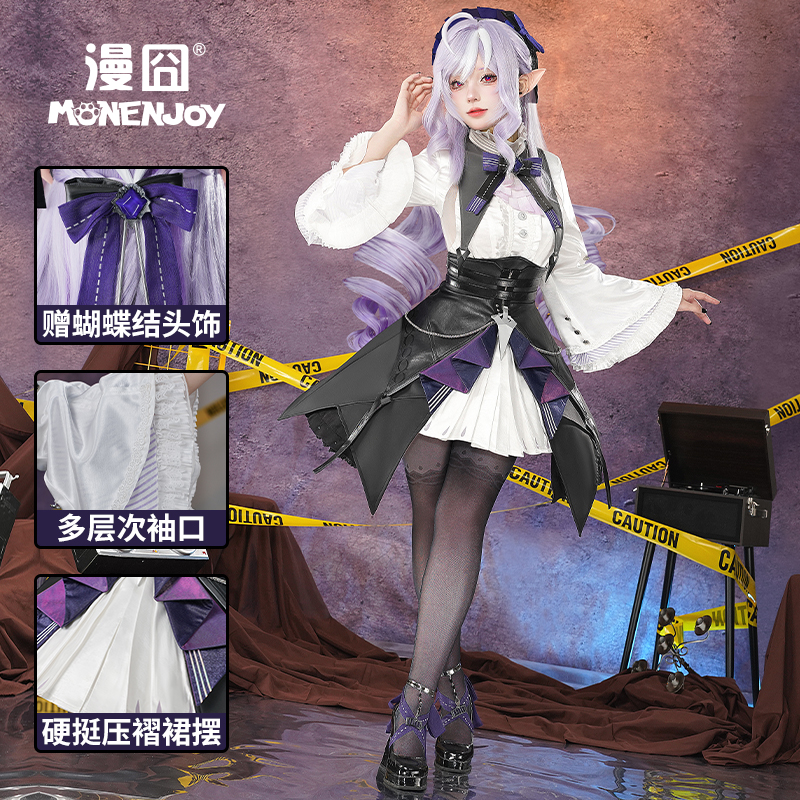 【漫囧】绝区零 薇薇安cos服 反舌鸟 吸血鬼 哥特洋裙 现货