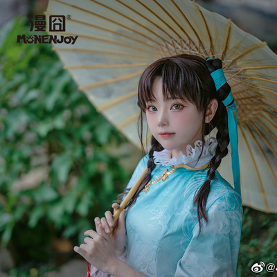 【漫囧】王者 西施 荣耀 诗语江南 江南少女 cosplay假发 现货