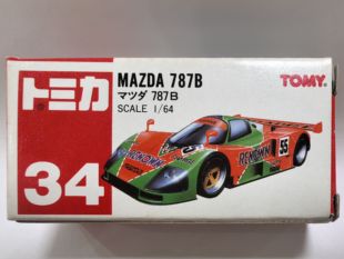 TOMY多美卡红白盒34号马自达787B日本制现货合金车模