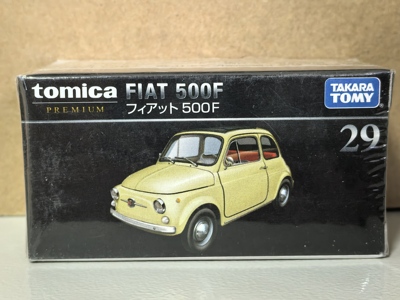 多美卡Takara Tomy Tomica多美卡黑盒Premium 29 Fiat 500F 145