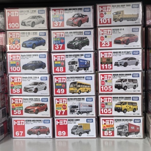 TOMY多美卡TOMICA车模 红白盒 1-120号 长车 绝版 老车