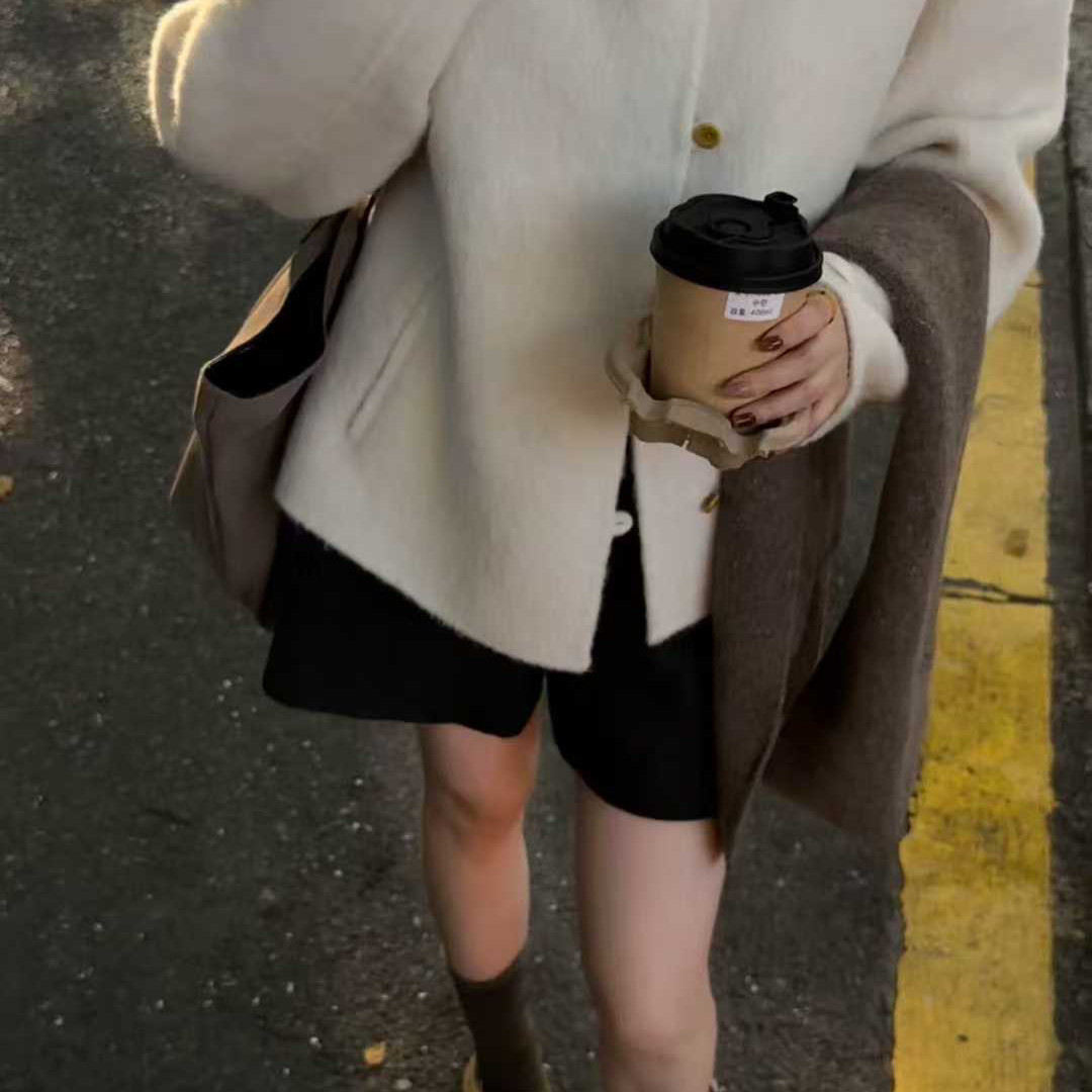 手严选-泡菜馆-驼苏力韩系小个子最爱羊毛外套（含80羊毛）S1107,女装/女士精品,羽绒服,淘宝优惠券,粉丝福利购,淘宝优惠卷