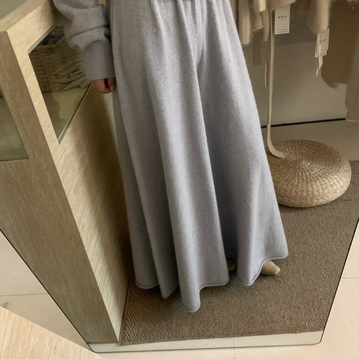 MISS YOU-冬上新大牌宽松阔腿休闲裤（含15.1绵羊毛）Z-3531#,女装/女士精品,休闲裤,淘宝优惠券,粉丝福利购,淘宝优惠卷