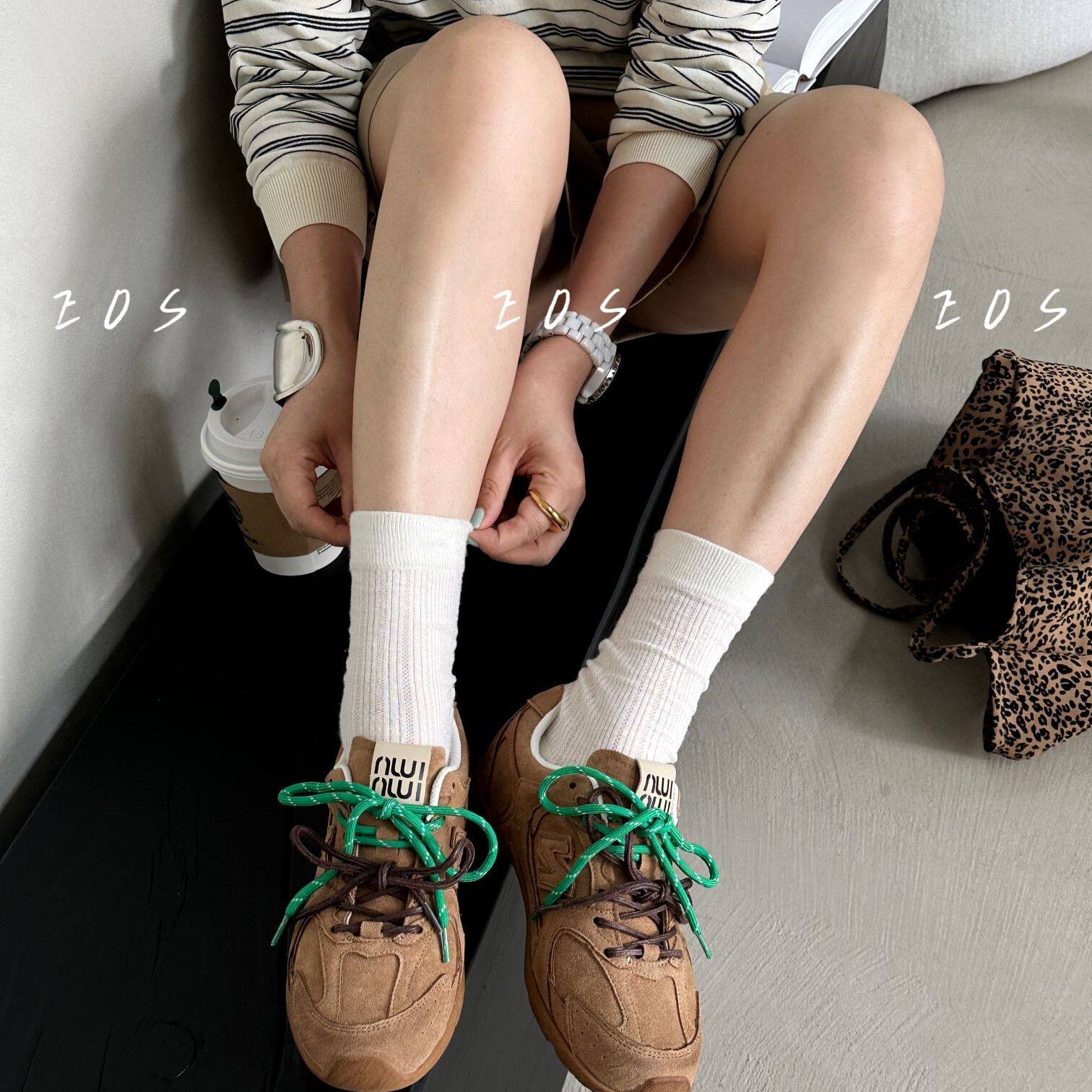 EOS-风格拼色设计舒适超透气休闲鞋(配盒子)(防牛皮质感)23250-27