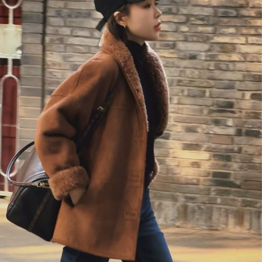 卡芙-两面穿颗粒仿皮毛一体冬日挚爱羊毛外套（含100绵羊毛）2839,女装/女士精品,羽绒服,淘宝优惠券,粉丝福利购,淘宝优惠卷