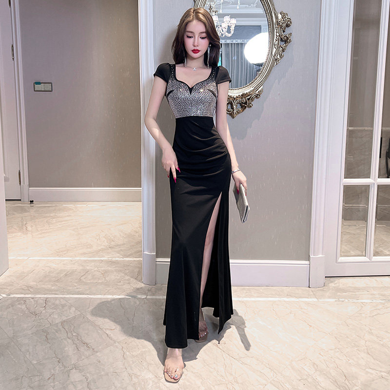 夜总会KTV小姐女装工作服夜场长裙桑拿技师气质晚礼服性感连衣裙