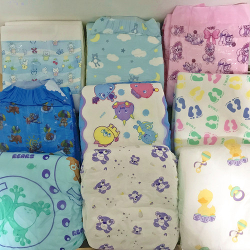 卡通成人纸尿裤试用包邮