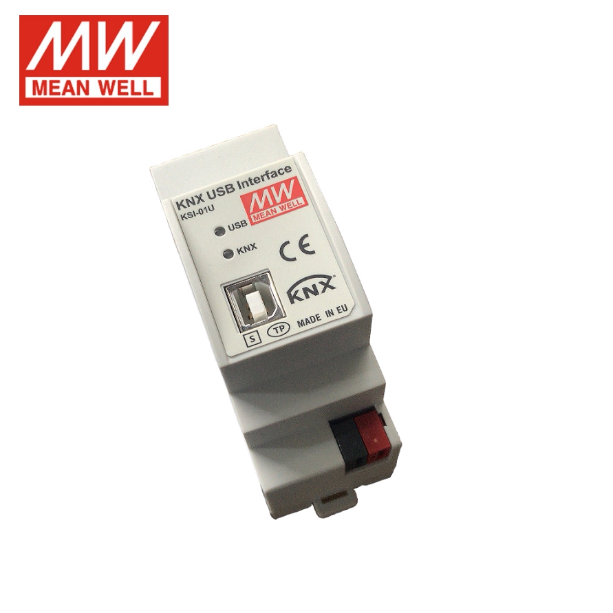 台湾明纬KSI-01U KNX-USB接口 ETS编程器 智能家居 楼宇 建筑系统