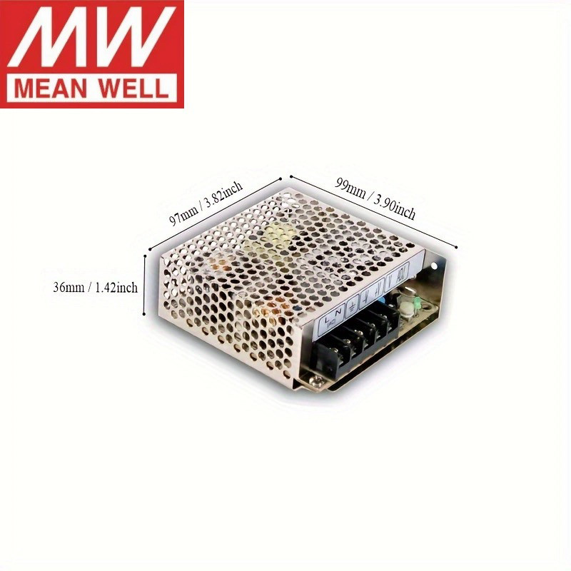 台湾明纬 MEAN WELL开关电源 LRS-50-15 51W 15V3.4A