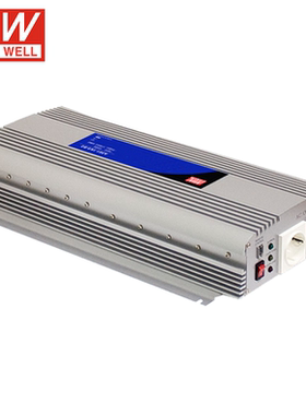台湾明纬开关电源A301/A302-1K7-B2/F3修正正弦波车载逆变器1700W