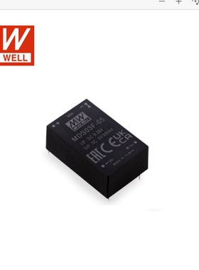 明纬MDD02M/02L/02N-05/09/12/15模块电源DCDC医疗级非稳压转换器