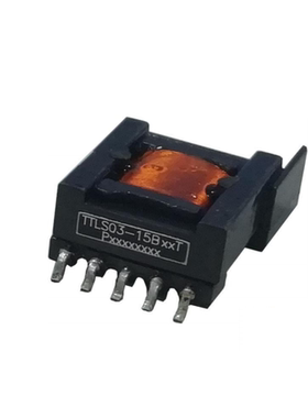 TTLS03-15B05T高品质 3000VAC 隔离电压 EPC13 骨架反激式变压器