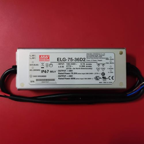 MEANWELL/明纬ELG-75-36D2