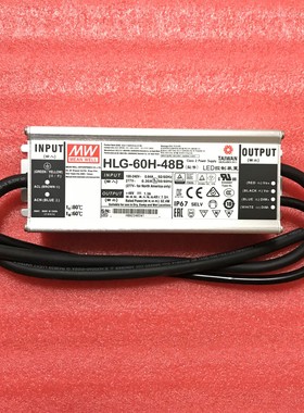 明纬LED开关电源HLG-60H-12B/15B/20B/24B/30B/36B/42B/48B/54B
