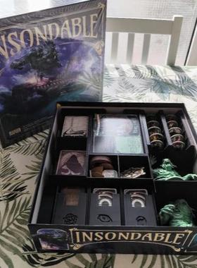 深渊之中 Unfathomable 桌游收纳3D打印(仅收纳无桌游)不支持扩展