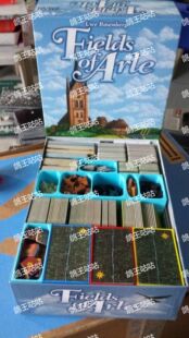 阿勒农场 桌游收纳 3D打印（仅收纳无桌游）