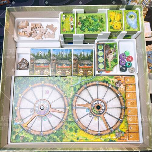 翠光密林 Black Forest 桌游收纳 定制色 3D打印（仅收纳无桌游）