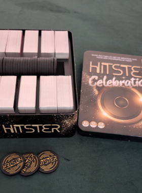 Hitster Celebration 桌游收纳 3D打印（仅收纳无桌游）