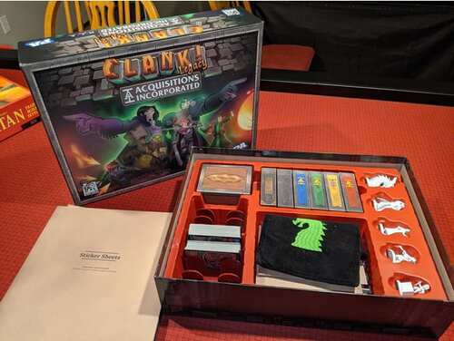 Clank!传承 Clank! Legacy: Acquisitions 桌游收纳3D打印