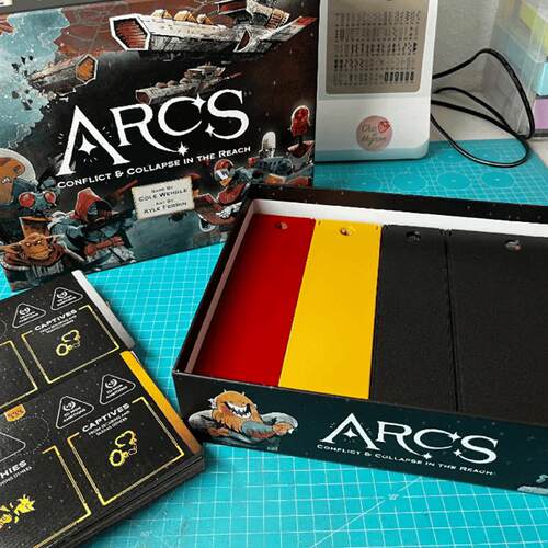 星弧航记ARCS桌游收纳3D打印