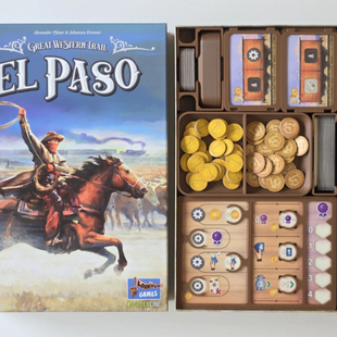 大西部之路 埃尔帕索 El Paso  桌游收纳 3D打印（仅收纳无桌游）