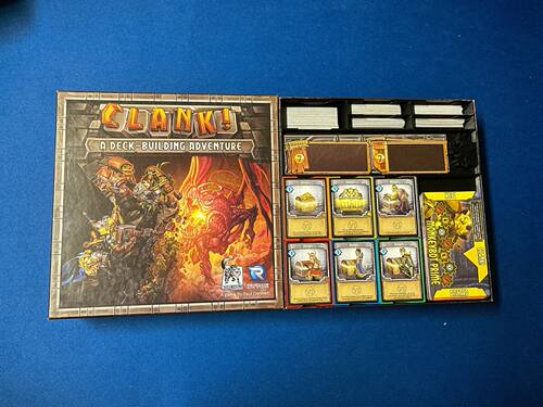 Clank!: A Deck-Building Adventure脚步声回响桌游收纳3D打印