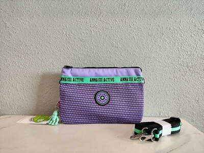 新款K72323时尚轻便柔软防水尼龙单肩斜挎女包多隔层运动斜跨包