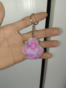 kiplin凯普林迷你mini可爱毛绒猴挂件短臂猩猩包挂件男女款 钥匙扣