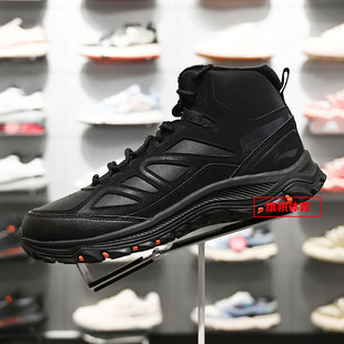 2025冬季 男鞋 新品 休闲鞋 AGCV437 加绒保暖经典 李宁男子中帮休闲鞋